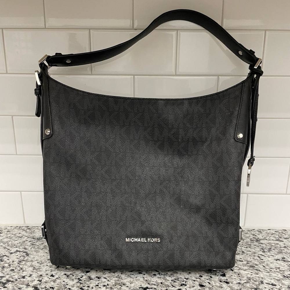 Black Michael Kors Bucket Bag